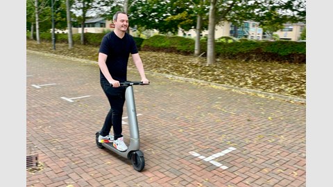 Bo M e-scooter (2023) prototype review: a first for us