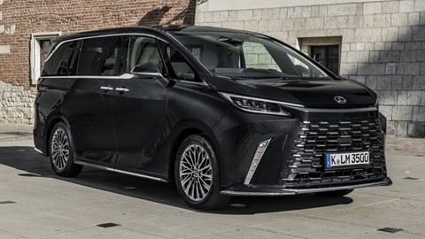 Lexus LM - front three quarter