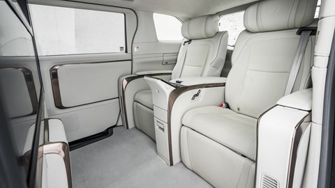 Lexus LM - rear seats