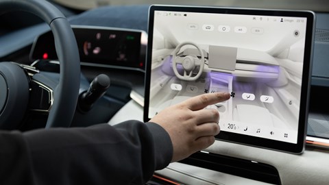 Zeekr 001 - infotainment