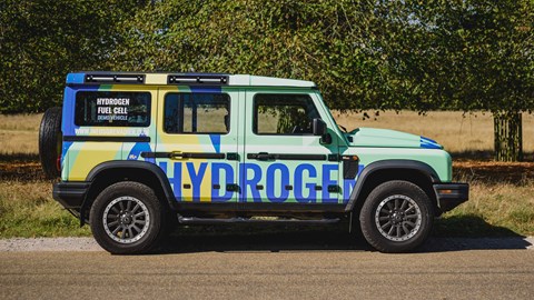 What is a hydrogen car? Experimental Ineos Grenedier hydrogen 4x4