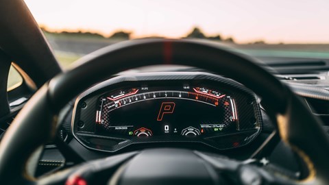 Lamborghini Revuelto digital dashboard