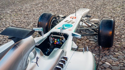 Lewis Hamilton F1 Mercedes for Sale At F1 Las Vegas Grand Prix