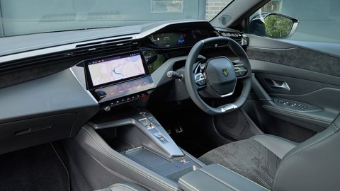 Peugeot E-308 front interior