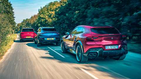 Ferrari Purosangue vs Aston Martin DBX vs Bentley Bentayga review (photos by John Wycherley)