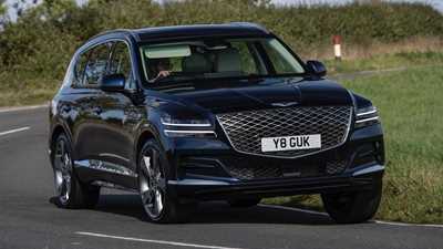 Genesis GV80 front cornering