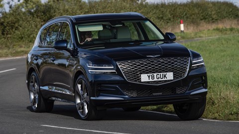 Genesis GV80 front cornering