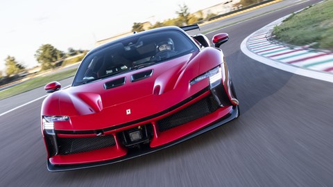 Ferrari SF90 XX front cornering