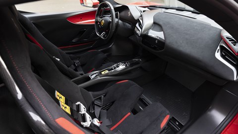 Ferrari SF90 XX interior