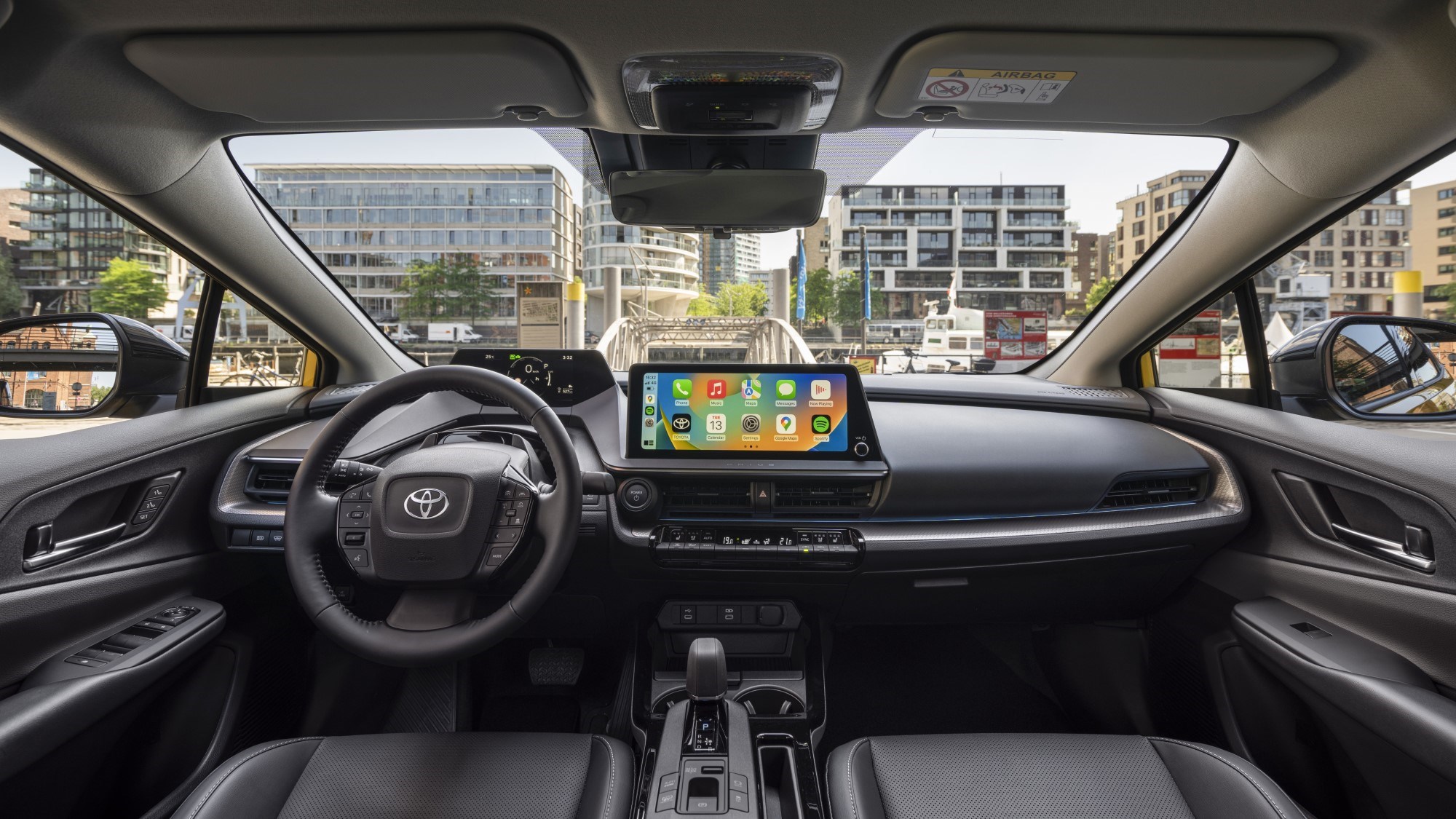 Toyota Prius - from the inside
