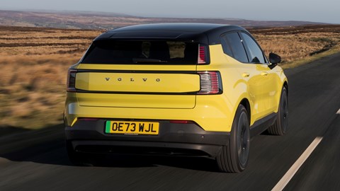 Volvo EX30 rear driving