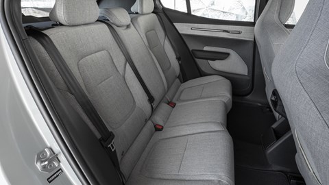 Volvo EX30 - interior rear seats