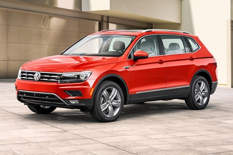 VW Tiguan Allspace: due at the 2017 Detroit auto show