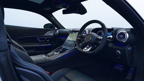 Mercedes AMG GT (2025) interior