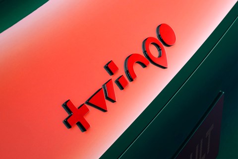 Twingo typeface designed specially for Mk4 Renault Twingo concept