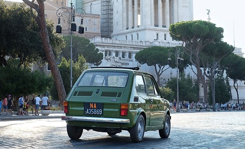 Fiat 126 reimagined and rendered