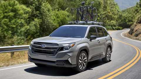 Subaru Forester - front tracking