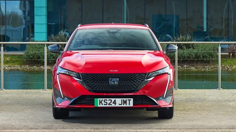Peugeot e-308 SW front