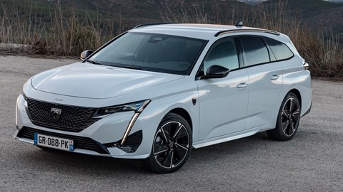 Peugeot E-308 SW - front three quarter