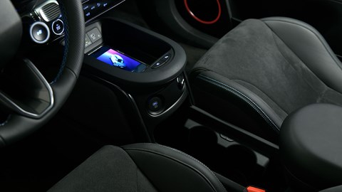 Hyundai Ioniq 5 N (2024) review: centre console, black upholstery