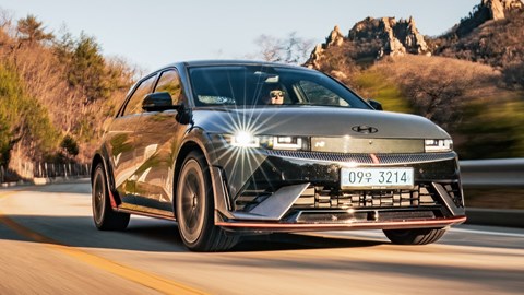 Hyundai Ioniq 5 N - front tracking