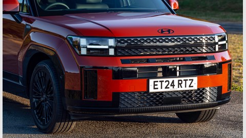 Hyundai Santa Fe review: front shot