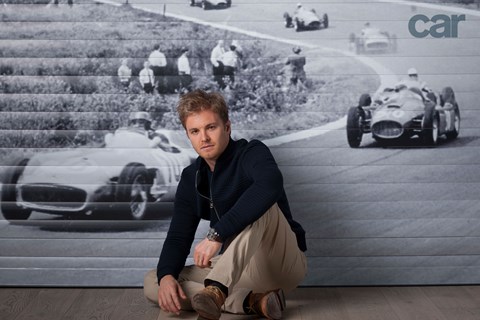 Andrew Shaylor photographs Nico Rosberg for CAR