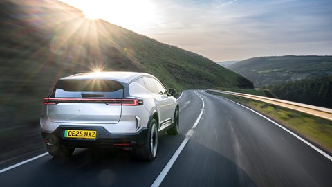 Handling is remarkably bright for a 2.3-tonne EV