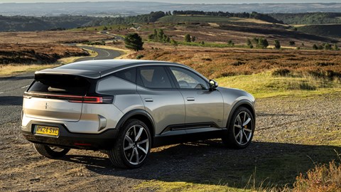 Polestar 3, rear three quarters