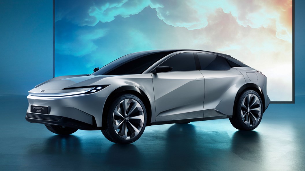 New Toyota Sport Crossover concept preview sleek EV for 2025