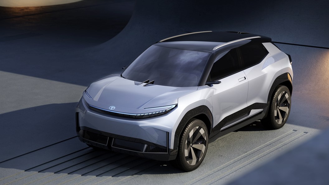 Toyota’s Urban SUV concept previews a boxy baby EV for 2024