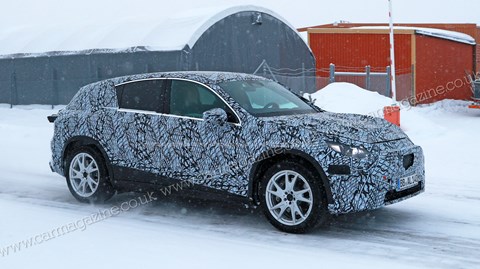 Next Mercedes EQC - front side