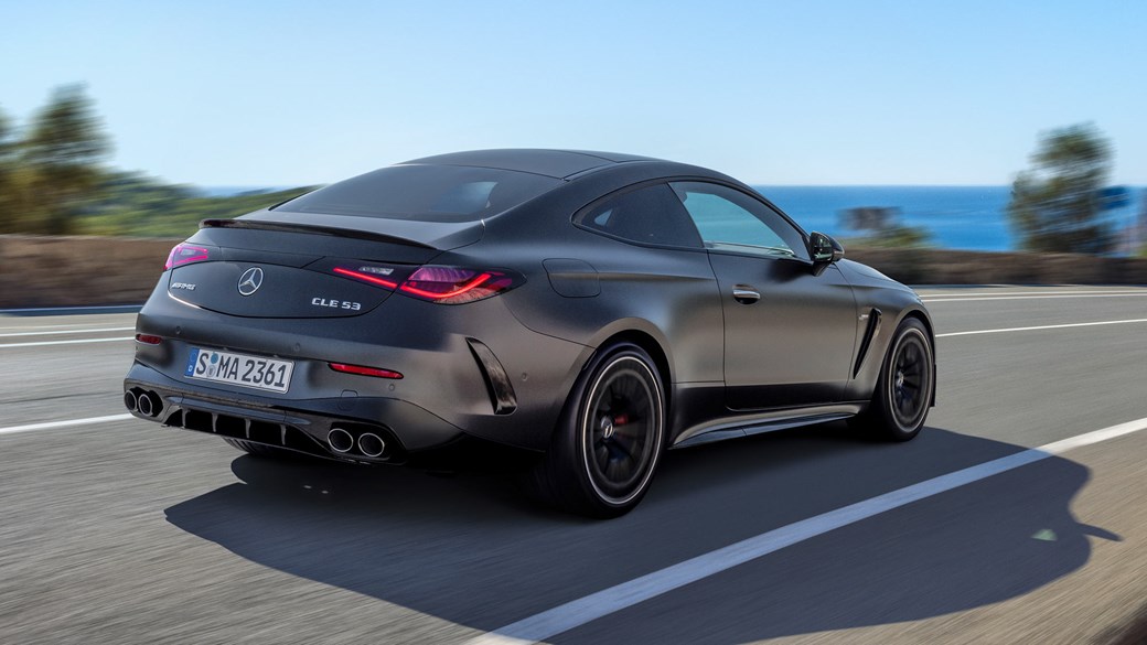 Mercedes-AMG CLE53 - rear, driving