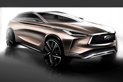 Infiniti QX50 Concept render