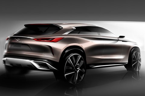 Infiniti QX50 Concept render