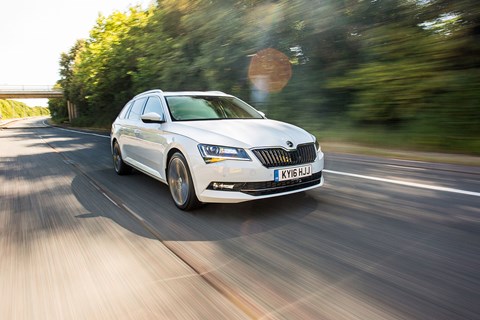 Skoda Superb Estate, photographed for CAR by Chris Teagles