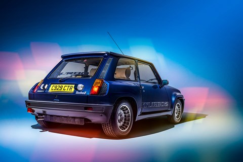 Renault 5 Turbo, photographed for CAR magazine by John Wycherley