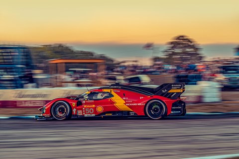 Ferrari returns to Sebring, photographed for CAR magazine by Alex Tapley