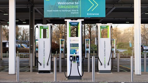 Gridserve Gatwick chargers