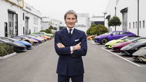 Lamborghini CEO and chairman Stephan Winkelmann