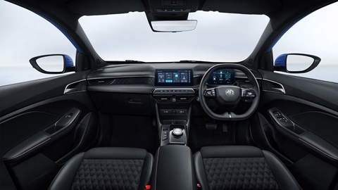  MG3 hybrid interior