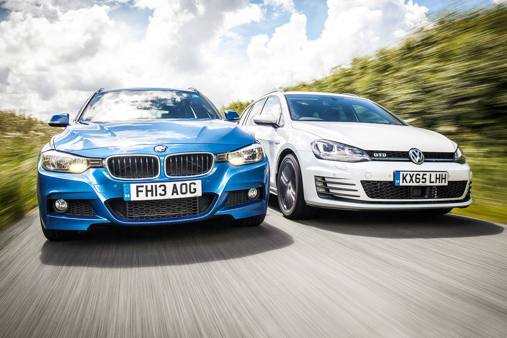 Icon buyer: new VW Golf GTD Estate or used BMW 330d Touring?