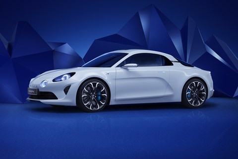 The Alpine Vision sports car concept