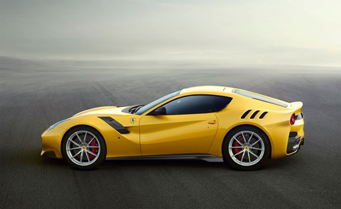 Ferrari F12 TDF: side profile