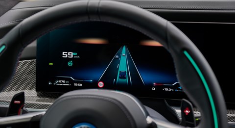 BMW autonomous screen
