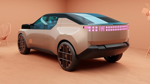 Fiat fastback concept rear