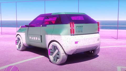 Fiat Panda concept rear
