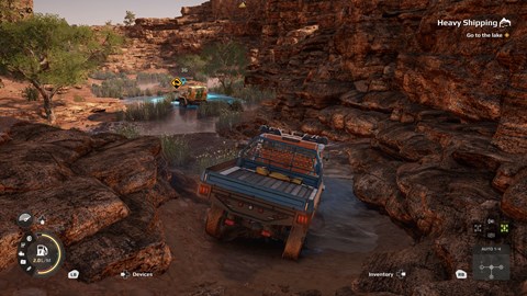 Expeditions: A MudRunner Game rescue mission