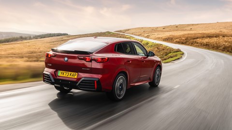 BMW iX2 dynamic rear