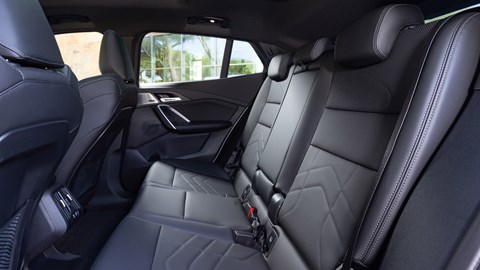 BMW iX2 review - rear seats